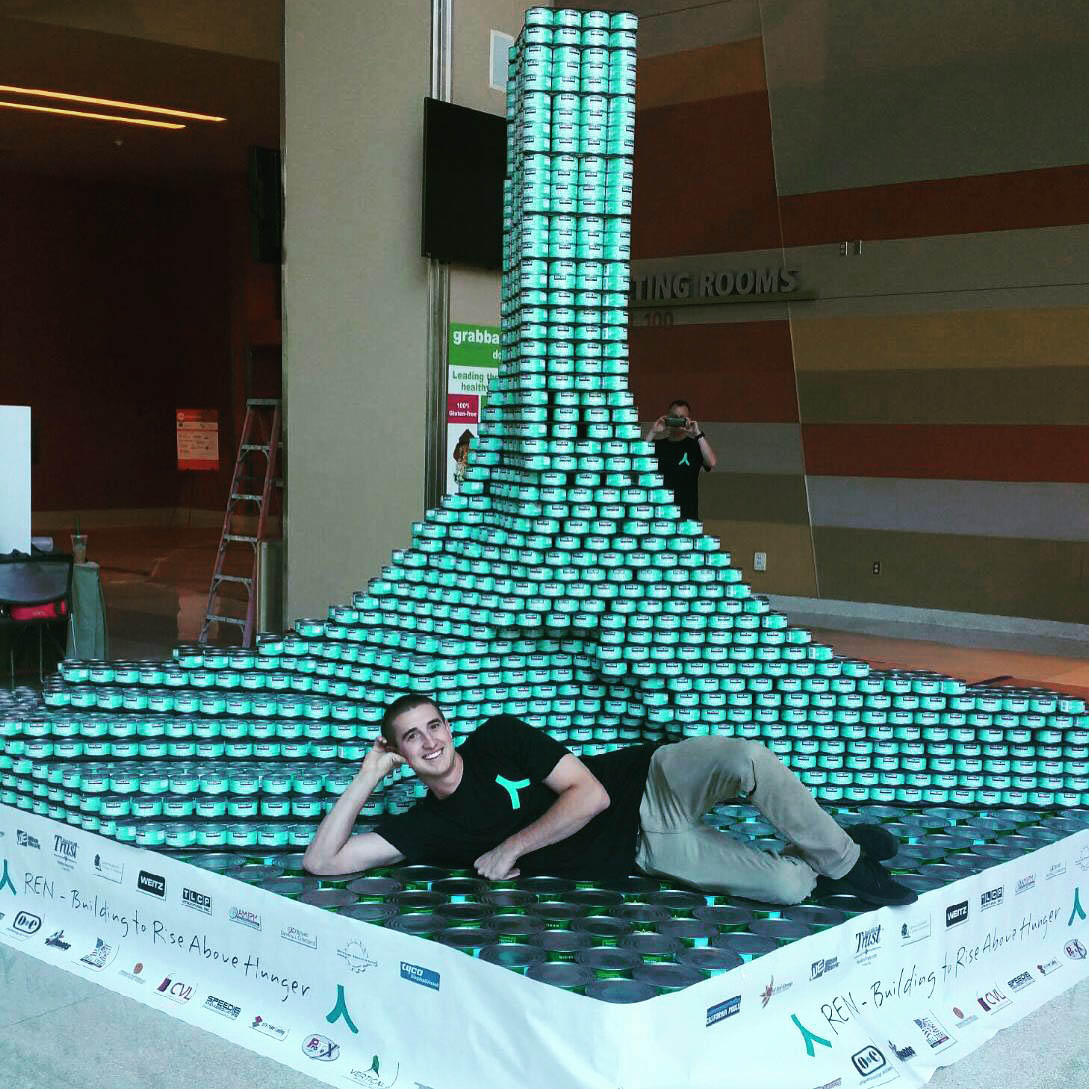 St. Mary's CANstruction